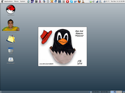 Gnome Homenagem ao Red Hat Linux