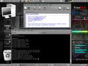 Gnome FreeBSD 8 64bits + conky 