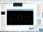 KDE Mandriva 2010 running ASCII Star Wars version ;)