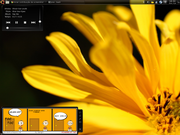 KDE black yellow