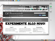 Gnome Ubuntu + Firefox + Zeanwork.com.br