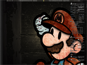 Fluxbox FluxBox + Cobky + Super Mario xD