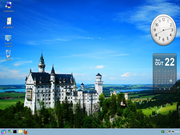 KDE BRLix 1.2 tema Seven