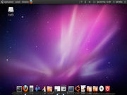 Gnome Ubuntu + Cairo + Wallpaper MAC