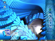 Gnome Linux mint blue