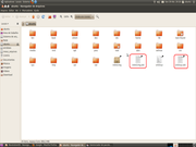 Gnome Arquivos estranhos na pasta ...