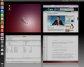 Gnome Desktops Ubuntu Linux Unity 64 bits
