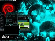 Gnome Debian Squeeze + GKRellM + Visual Death