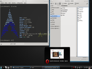 KDE Arck + KDE + K-Web0