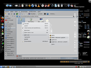 KDE Aimp3 Debian Squeeze KDE scr...