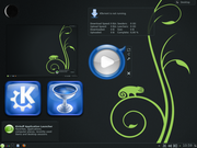 KDE  Dartmouth openSUSE RC1 