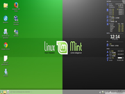 KDE Desktop Basica Linux Mint