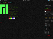 Tiling window manager i3 + conky