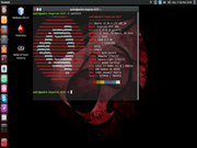 Gnome Ubuntu 16.04 LTS com o tema adwaita e icones square-light