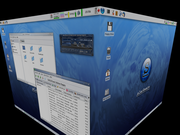 Xfce Slackware 12.1 em 3D