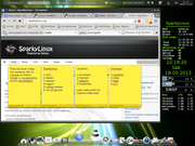 Openbox SparkyLinux openbox+tinty panel+Wbar+CONKY