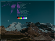 Tiling window manager Parabola OpenRC + bspwm + tint2