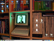 LXDE OpenSUSE 12.2 + Apple //c