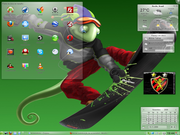 KDE Opensuse 11.2 com kde 4.3.3
