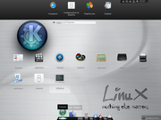 KDE KDE + Cairo Dock