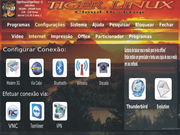 KDE Tiger Linux Cloud Desktop - Configurar Internet