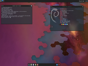 KDE Debian Trabalho com Plasma
