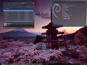 KDE Debian 9.8 KDE Plasma