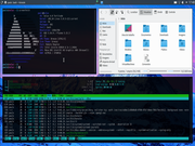 Tiling window manager Solus KDE/i3
