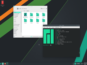 KDE Testando o Manjaro 20