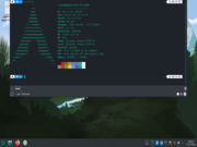 KDE Arch + tema Breath=Manjaro