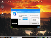 KDE Tiger Linux - TeamViewer