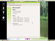 Gnome Debian 6 com tema Aquadreans