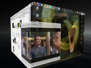  KDE + Beryl + VLC ...