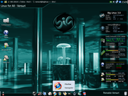 KDE Big Linux + Superkaramba