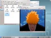 KDE Bleach pelo dragon player 2.0