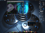  XFCE + conky-colors