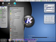 KDE KDE de vidro