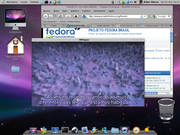 Gnome Fedora 11 ao estilo Mac OS