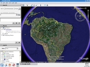 KDE Google Earth para Linux.