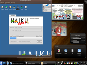 KDE Pardus 2009 - Instalando o Haiku Alpha