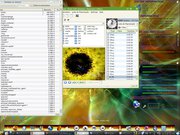 KDE Kubuntu 12.04 com Kaffeine 0.8.3 i3 turbinado