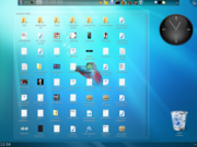 KDE Kde com cara de windows 7