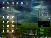 KDE Kubuntu 9.4 Visual Melhorado