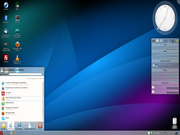 KDE Linuxfx Ghost 6.1 iMac 21,5
