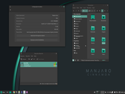 Cinnamon Uranos Desktop 
