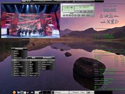 Fluxbox Conky - Mplayer -fluxbox bla...