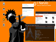 Gnome Naruto Desktop