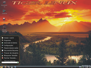 KDE Tiger Linux Menu Iniciar