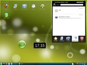 KDE openSUSE 11.2 KDE LiveCD oxy...