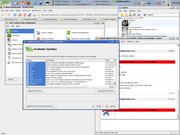 KDE OpenSuSE 10.3 e Sistema de atualização